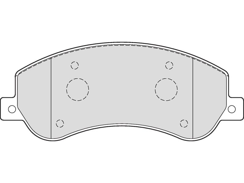 Brake pads first VW amarok 11.09>08.12