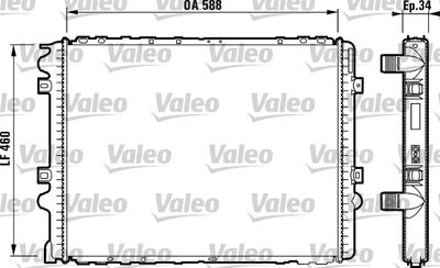 VALEO 732570 / Radiatore, Raffreddamento motore NEW ORIGINAL PART