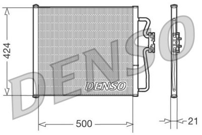 DENSO DCN05007 / Condensatore, Climatizzatore