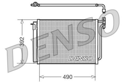 DENSO DCN05009 / Condensatore, Climatizzatore