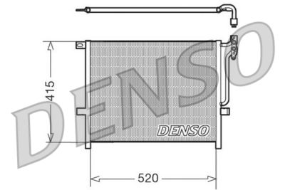 DENSO DCN05010 / Condensatore, Climatizzatore