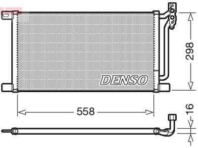 DENSO DCN05020 / Condensatore, Climatizzatore