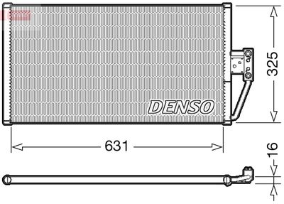 DENSO DCN05021 / Condensatore, Climatizzatore