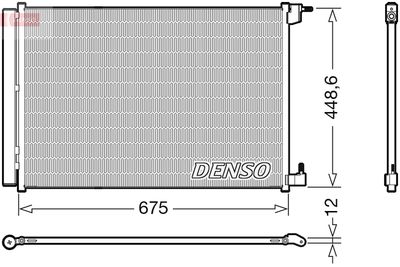 DENSO DCN17060 / Condensatore, Climatizzatore
