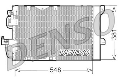 DENSO DCN20005 / Condensatore, Climatizzatore