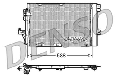 DENSO DCN20011 / Condensatore, Climatizzatore
