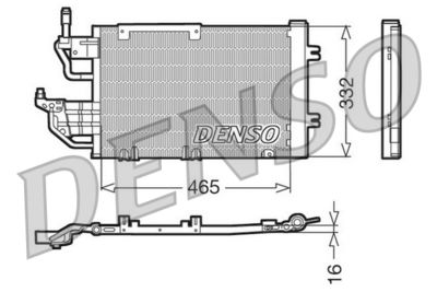 DENSO DCN20013 / Condensatore, Climatizzatore