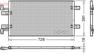DENSO DCN20019 / Condensatore, Climatizzatore