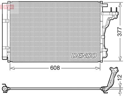 DENSO DCN43004 / Condensatore, Climatizzatore