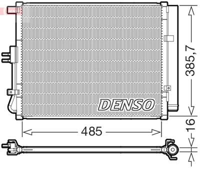 DENSO DCN43007 / Condensatore, Climatizzatore