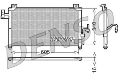 DENSO DCN44005 / Condensatore, Climatizzatore