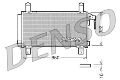 DENSO DCN44006 / Condensatore, Climatizzatore
