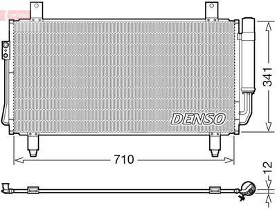 DENSO DCN45006 / Condensatore, Climatizzatore