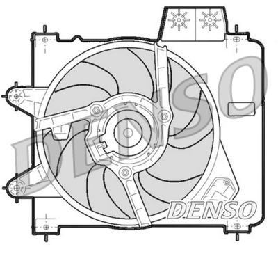 DENSO DER09244 / Ventola, Raffreddamento motore