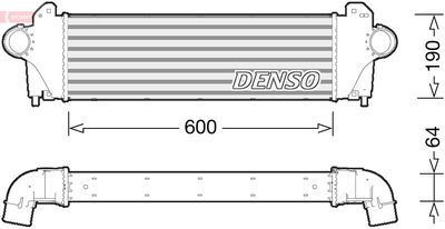 DENSO DIT12005 / Intercooler