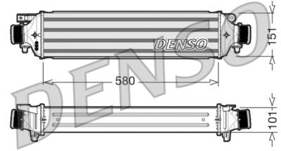 DENSO DIT13002 / Intercooler