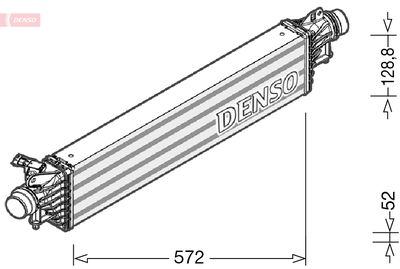 DENSO DIT20005 / Intercooler