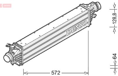 DENSO DIT20006 / Intercooler