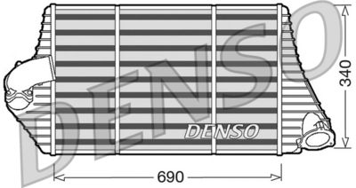 DENSO DIT23001 / Intercooler