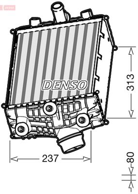 DENSO DIT28002 / Intercooler