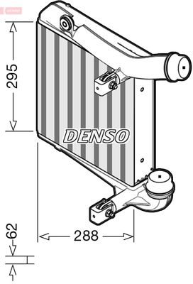 DENSO DIT28013 / Intercooler