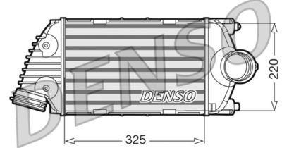 DENSO DIT28016 / Intercooler