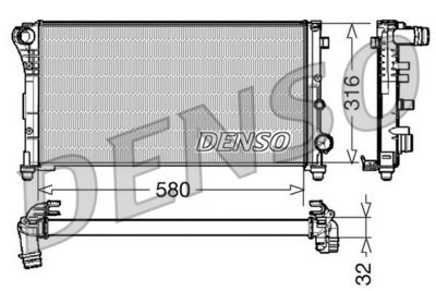 Engine radiator