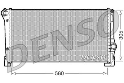DENSO DRM09104 / Radiatore, Raffreddamento motore