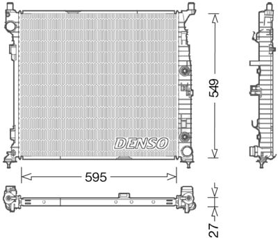 Engine radiator