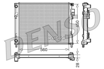 Engine radiator
