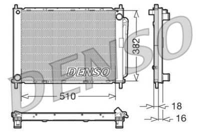 Engine radiator