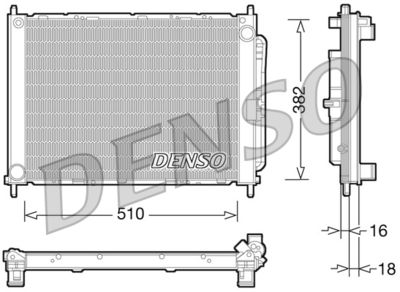 Engine radiator