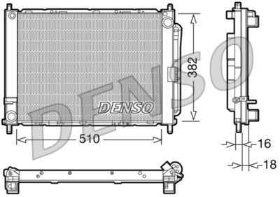 DENSO DRM23102 / Gruppo raffreddamento