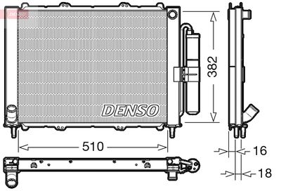 DENSO DRM23103 / Gruppo raffreddamento