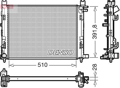Engine radiator