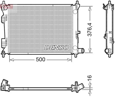 Engine radiator