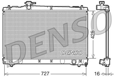 DENSO DRM50034 / Radiatore, Raffreddamento motore
