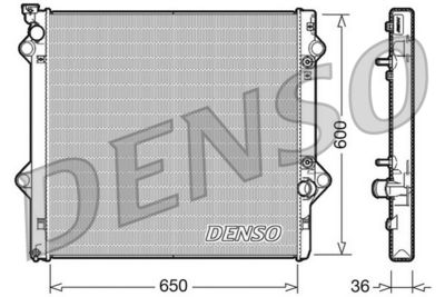 DENSO DRM50049 / Radiatore, Raffreddamento motore