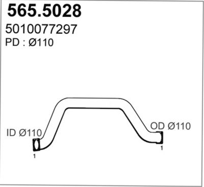 CIFAM 655-028 / Albero motore/Semiasse
