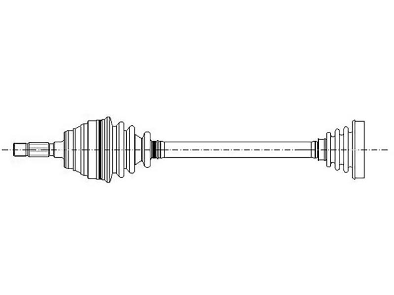 Drive shaft VW