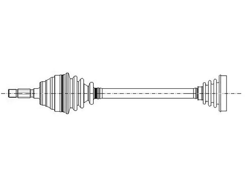 Drive shaft VW