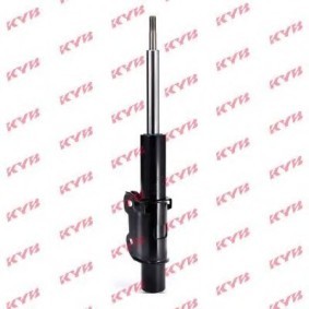 KYB Excel-G 331701 Ammortizzatore Assale anteriore, A pressione del gas, A doppio tubo, Ammortizzatore tipo McPherson, Spina superiore