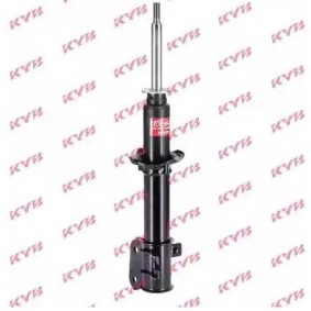 KYB Excel-G 333306 Ammortizzatore Assale anteriore Dx, A pressione del gas, A doppio tubo, Ammort. con molla d'arresto, Ammortizzatore tipo McPherson, Spina superiore