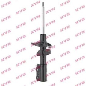 KYB Excel-G 333495 Ammortizzatore per MAZDA 2 Hatchback (DE, DH) Assale anteriore Sx, A pressione del gas, A doppio tubo, Ammortizzatore tipo McPherson, Spina superiore