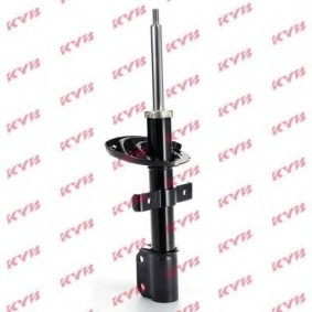 KYB Excel-G 333744 Ammortizzatore per RENAULT CLIO Assale anteriore, A pressione del gas, A doppio tubo, Ammort. con molla d'arresto, Ammortizzatore tipo McPherson, Spina superiore