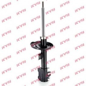 KYB Excel-G 333767 Ammortizzatore per FIAT 500 Assale anteriore Sx, A pressione del gas, A doppio tubo, Ammortizzatore tipo McPherson, Spina superiore
