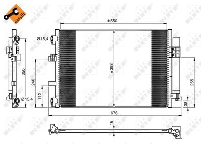 Condenser Ford Focus 1.0 11-