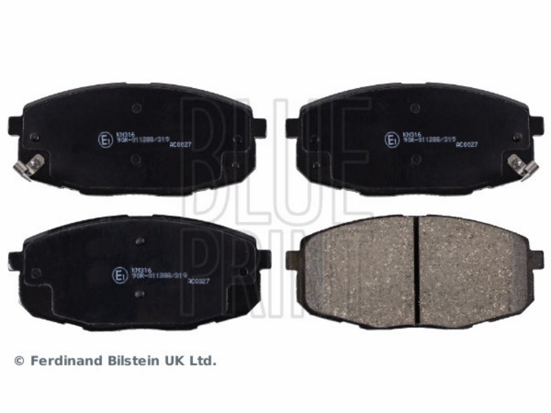Pastiglie freno Hyundai I30 I 1.4 16V I30 I 1.6 16V