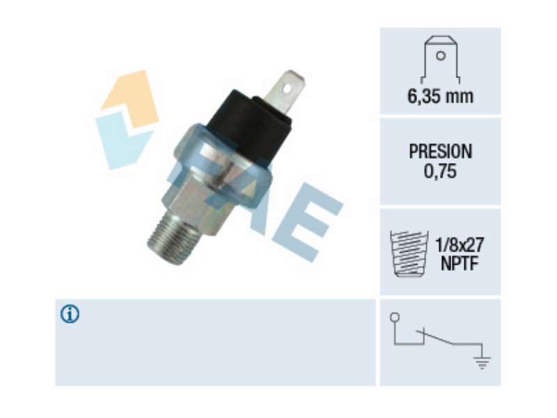 Oil pressure switch