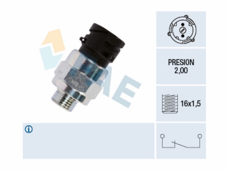Pneumatic pressure switches